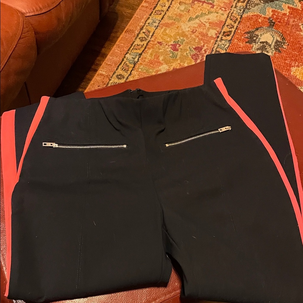 USA Rag & Bone Black Spandex Trousers, Size 6